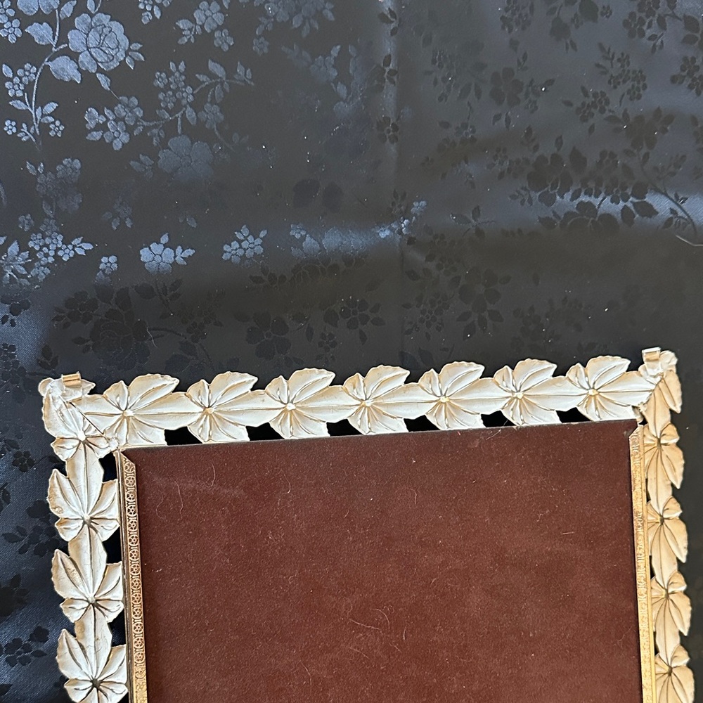 Vintage Vanity Tray or Gold Leaf Decorative Wall Mirror - Picture 3 of 3